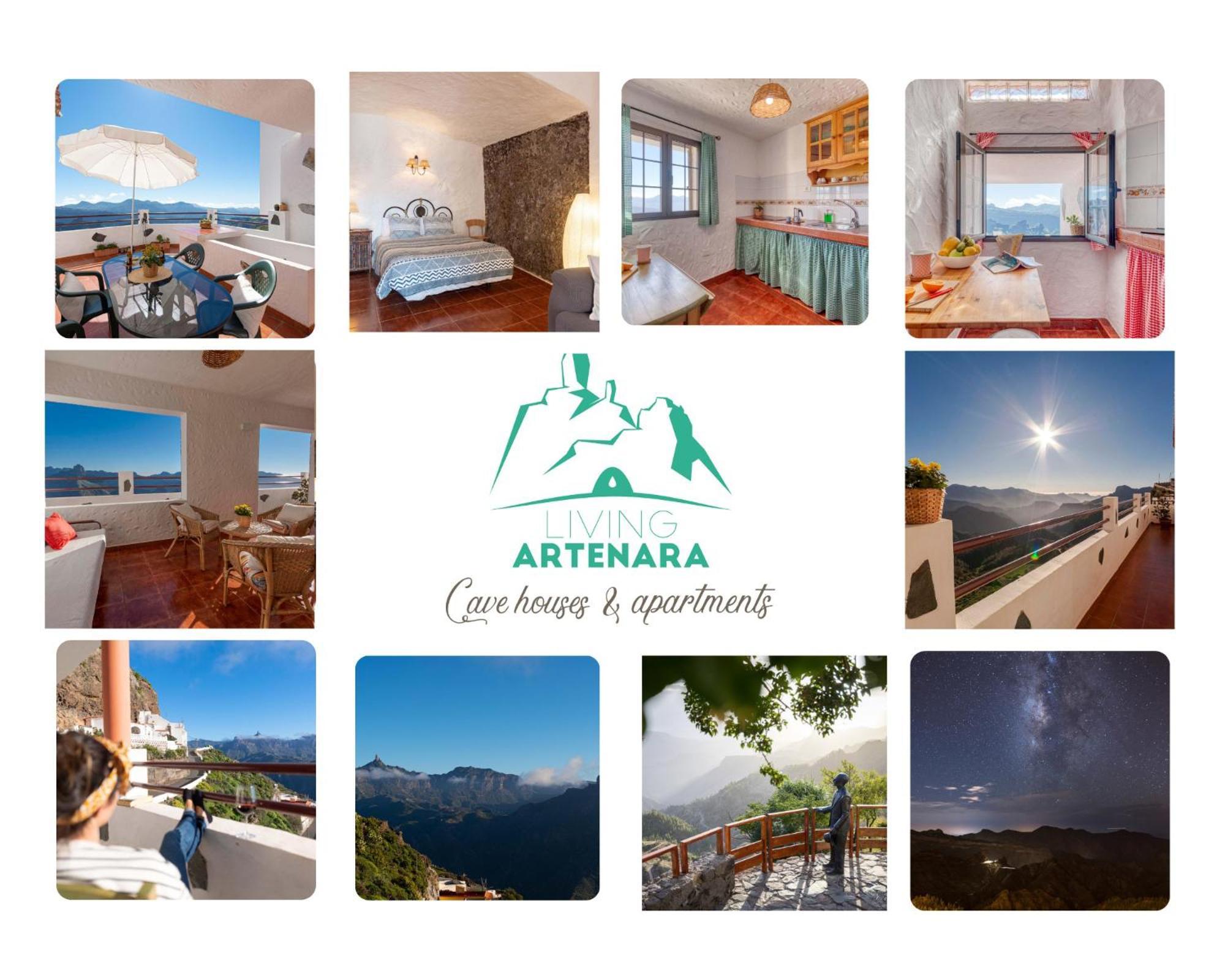 Living Artenara - Cave House & Silence Adults Only מראה חיצוני תמונה