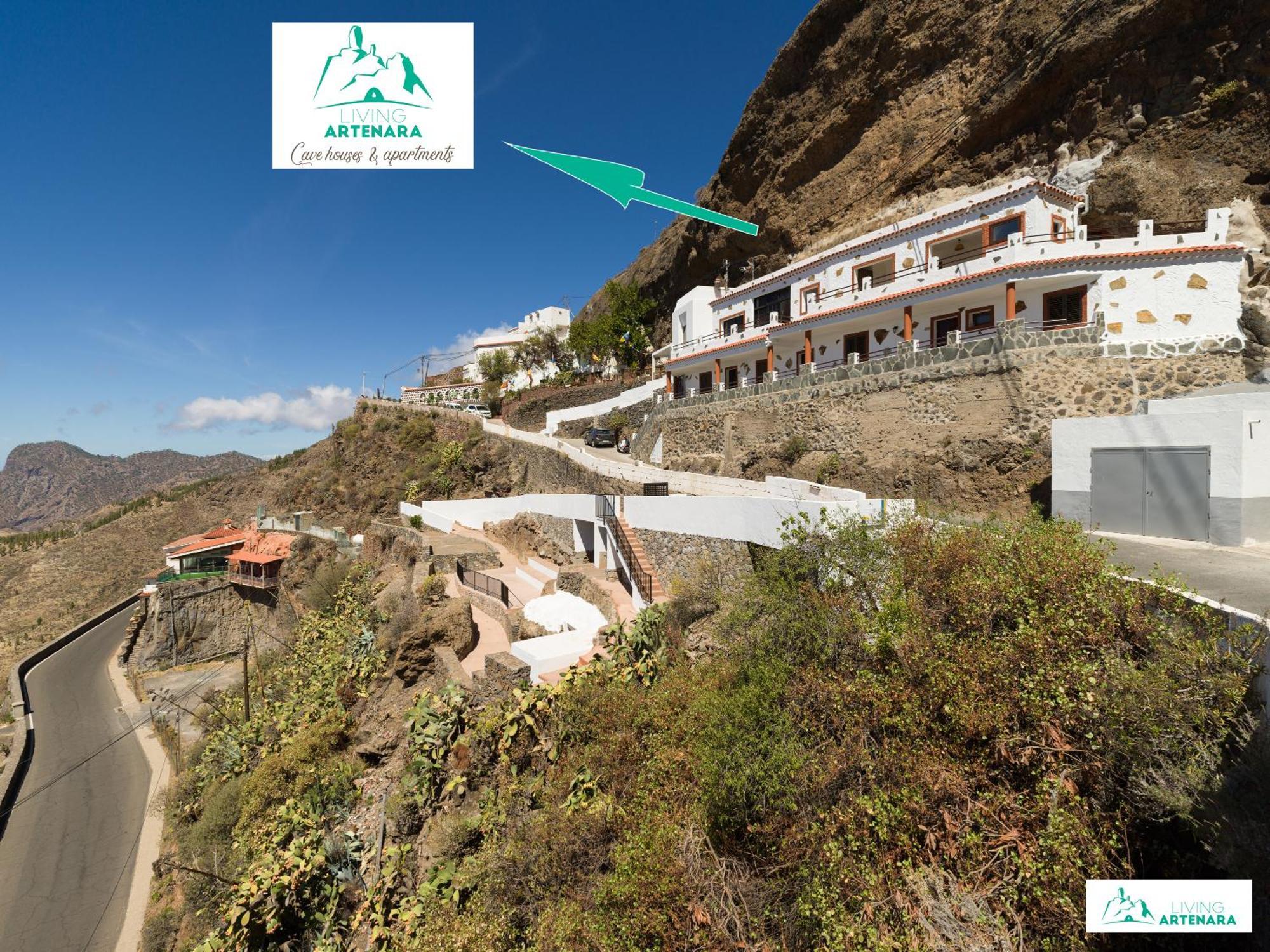 Living Artenara - Cave House & Silence Adults Only מראה חיצוני תמונה